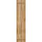 Ekena Millwork Spaced Board-n-Batten Shutters w/Z-Bar, Rough Sawn Western Red Cedar, 17 1/8W x 79H, PR RBS06Z17X079RWR - alternate 3